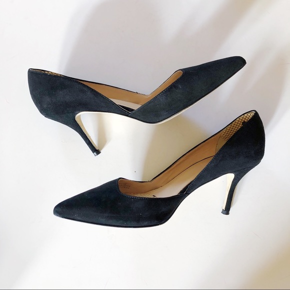 J. Crew Shoes - J. Crew Colette Suede D’Orsay Kitten Heels